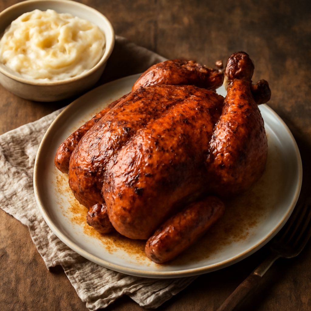 Pollo Arrosto Appiccicaticcio - Stile Roticceria Protein