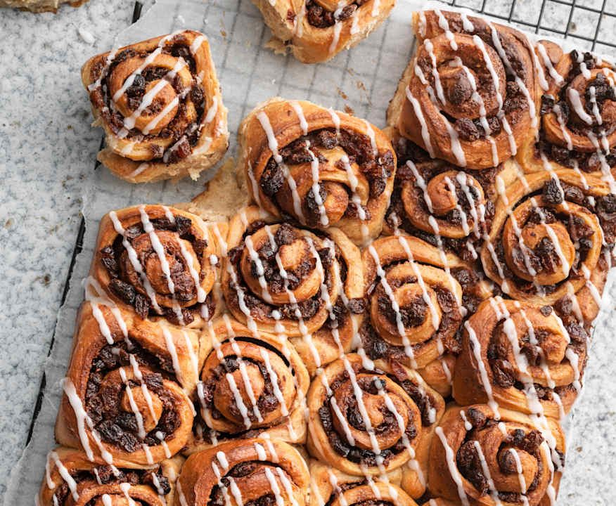 Rose all'uvetta sultanina e mirtilli Low Carb