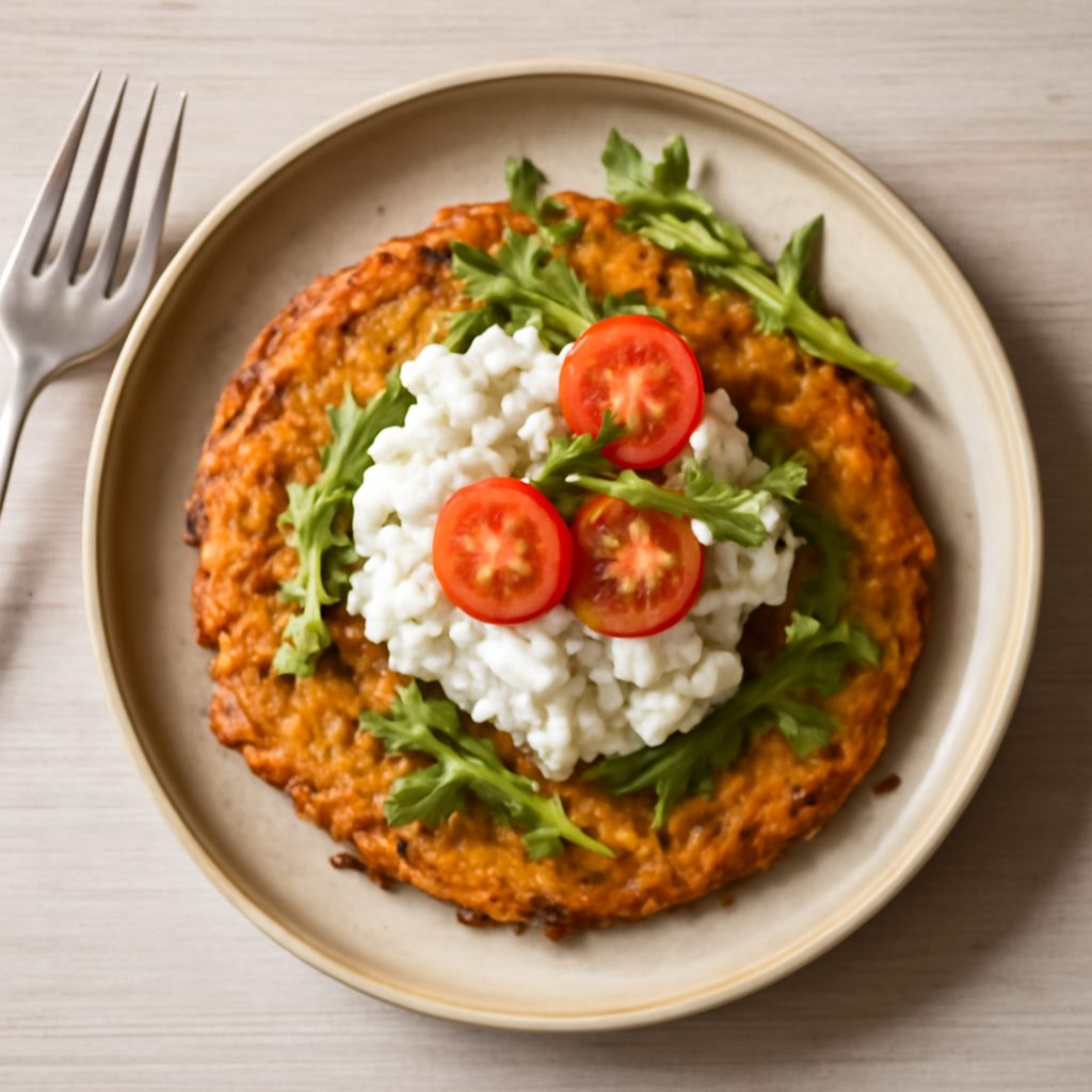 Rösti con speck e cavolfiore
