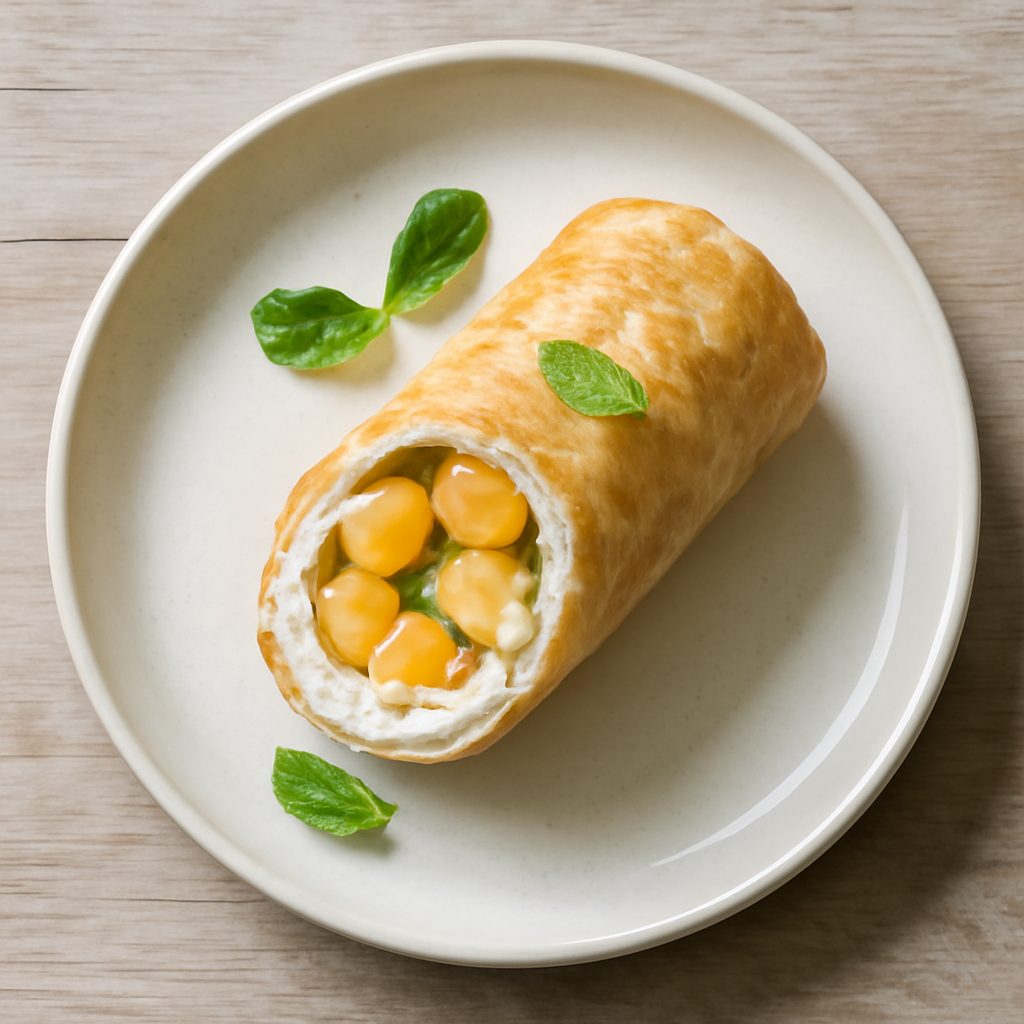 Rotolo al mango proteico low-carb