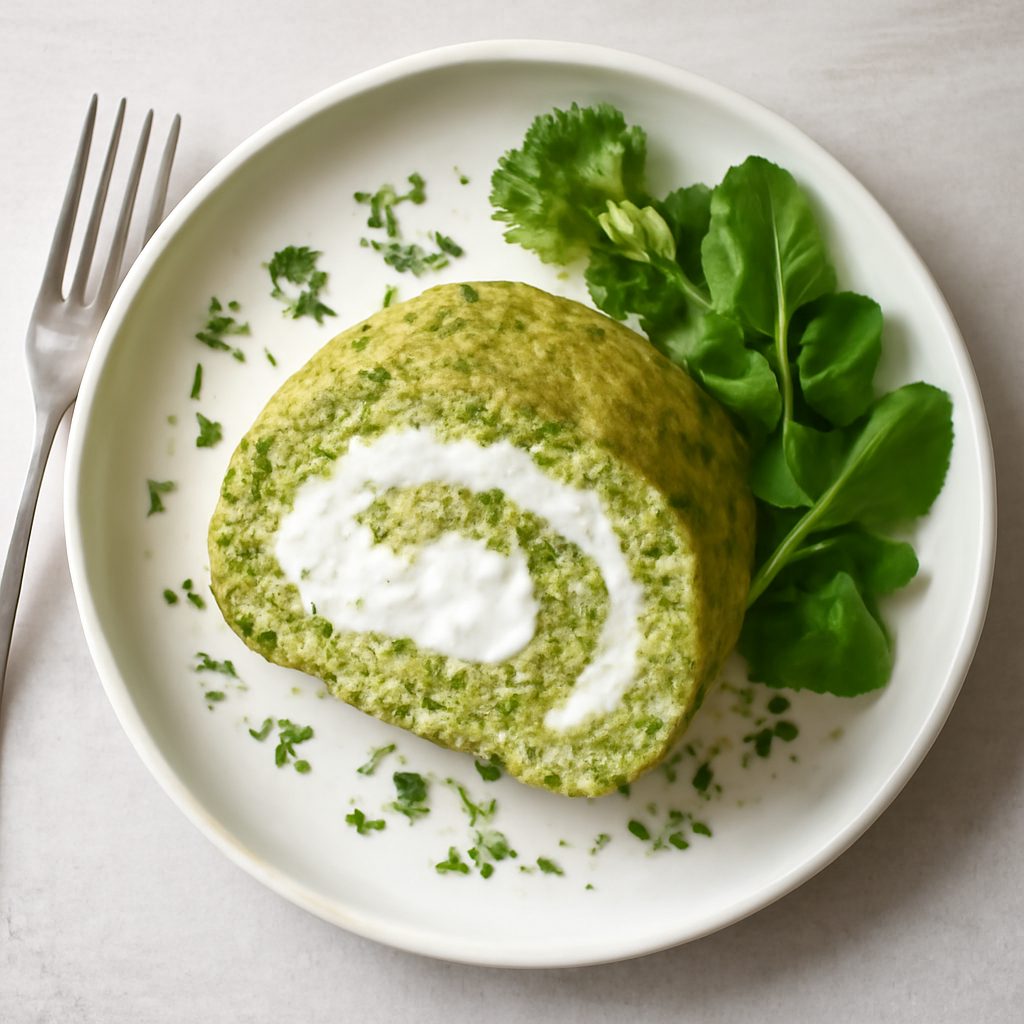 Rotolo di Broccoli con Squacquerone