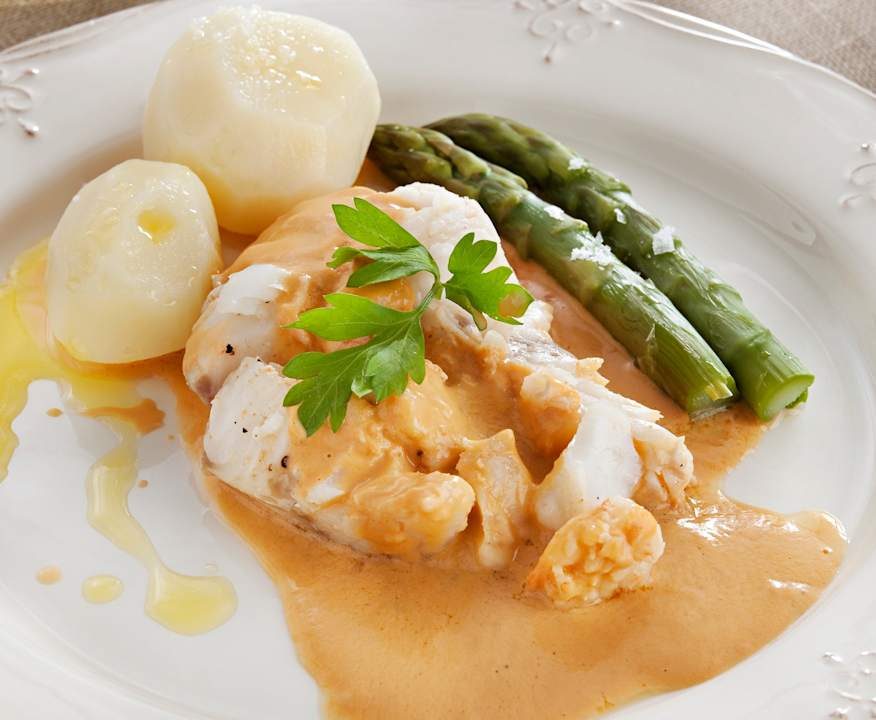 Rotolo di nasello ai gamberi
