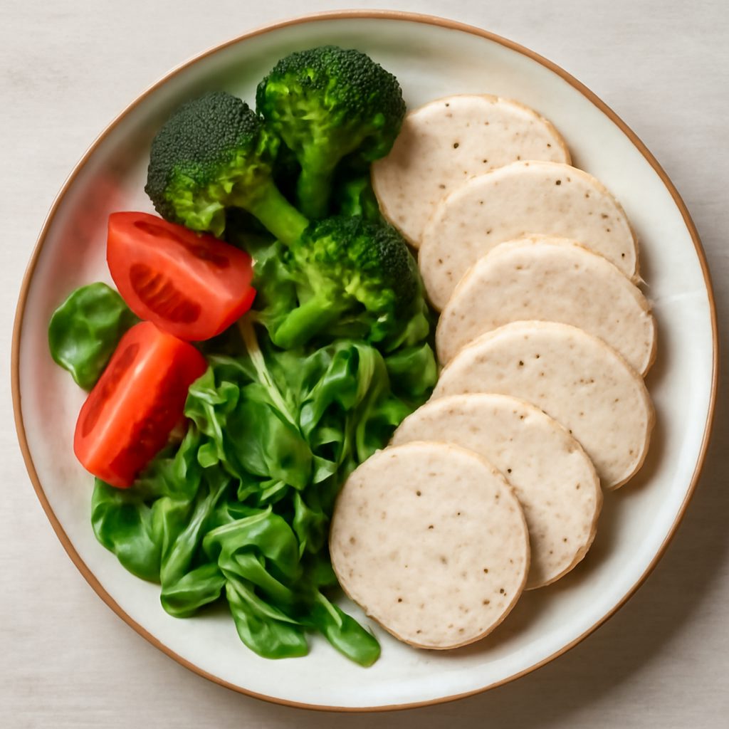 Salame bianco proteico con ciliegie low-carb
