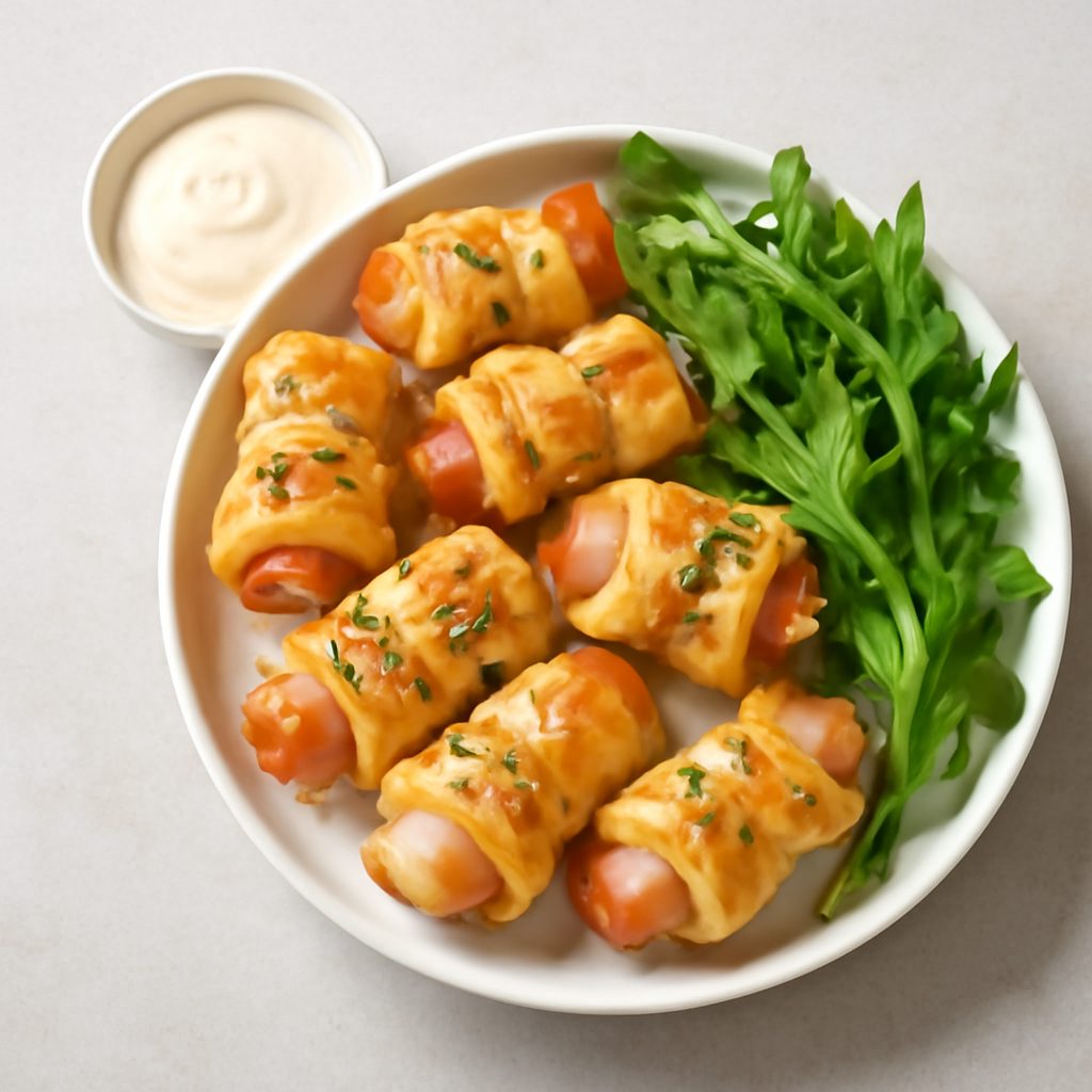 Salatini Würstel ed Emmental