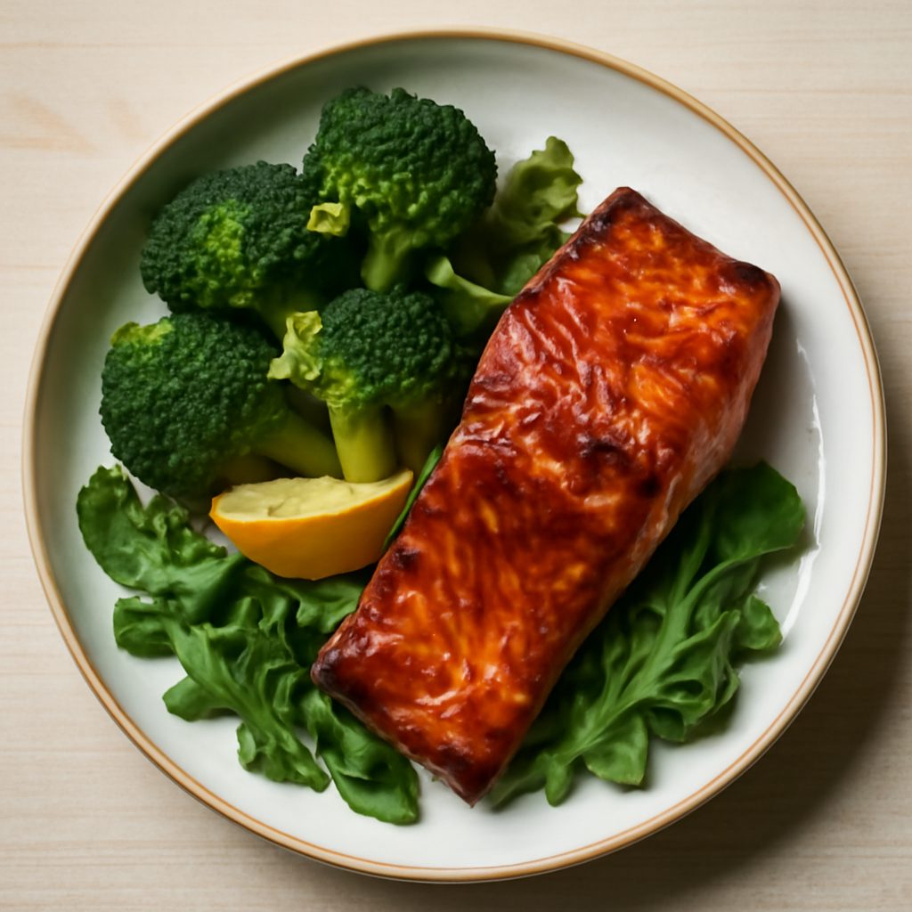 Salmone con miso e gochujiang Protein