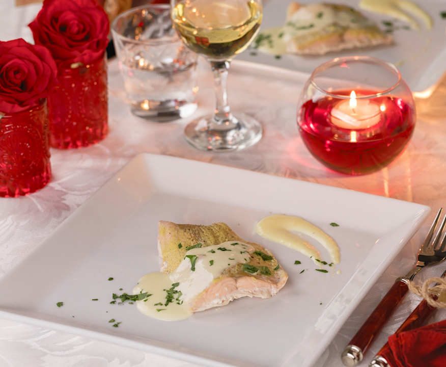 Salmone glassato miele e senape Low Fat