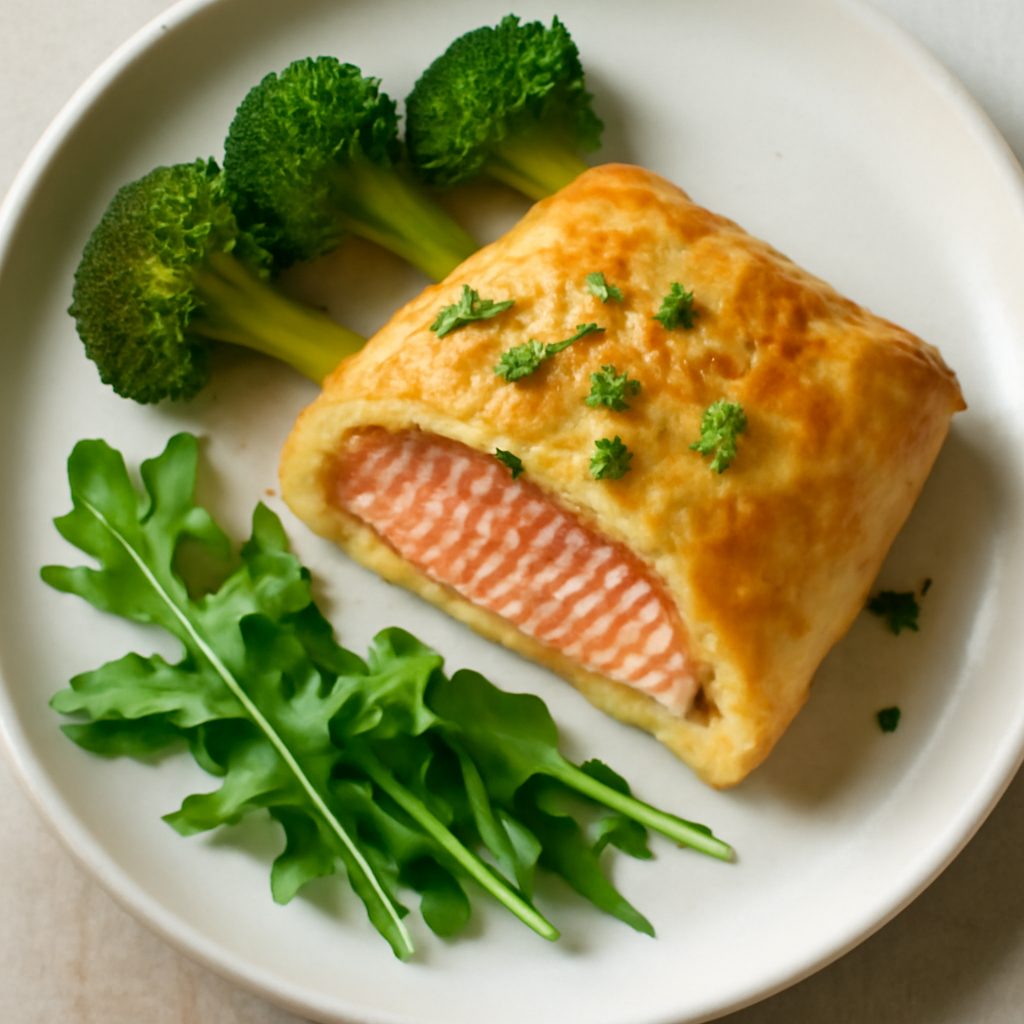 Salmone in crosta fit con zucchine al limone