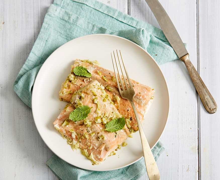 Salmone sottovuoto al mojto Low Fat