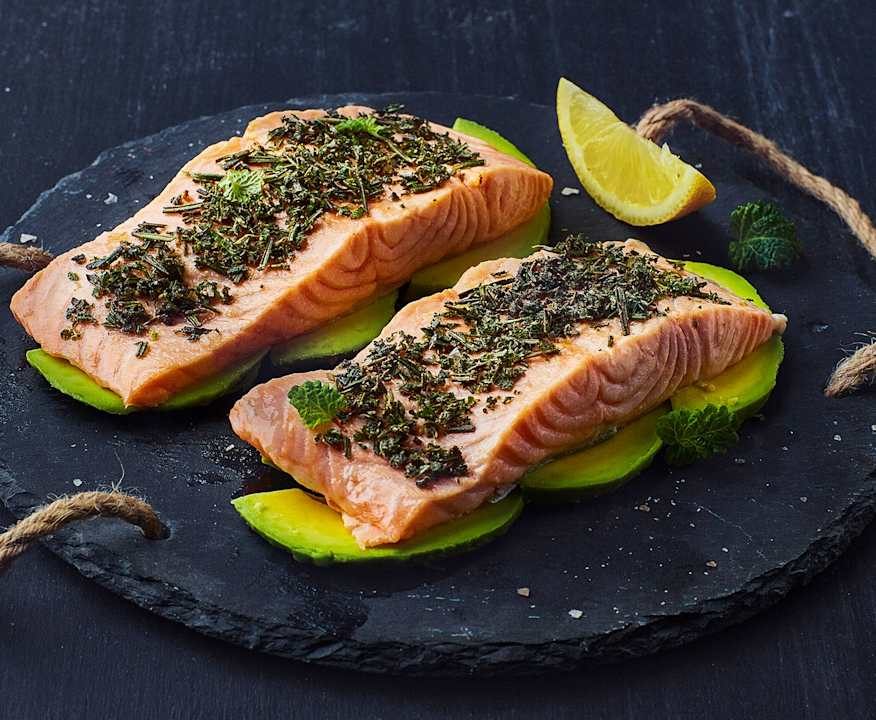 Salmone sottovuoto alle erbe (per 2 persone) Low Fat