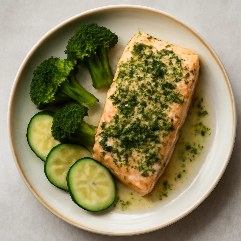 Salmone sottovuoto alle erbe