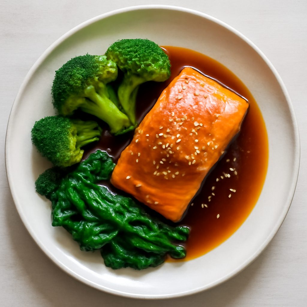 Salmone sottovuoto in salsa teriyaki Protein