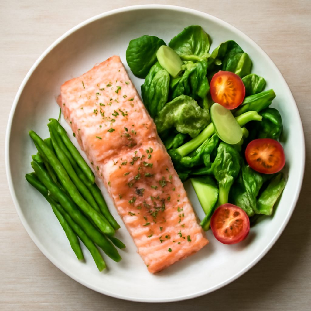 Salmone sottovuoto al lime e zenzero