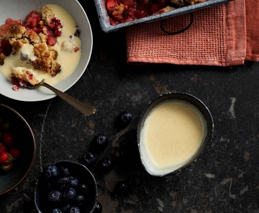Salsa alla vaniglia (crema inglese) Low Fat