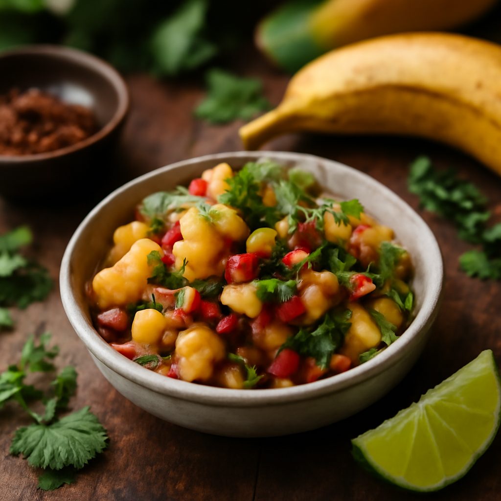 Salsa Banana Piccante Jamaicana Low Carb