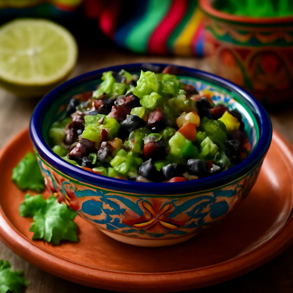 Salsa di Fagioli Neri e Avocado High-