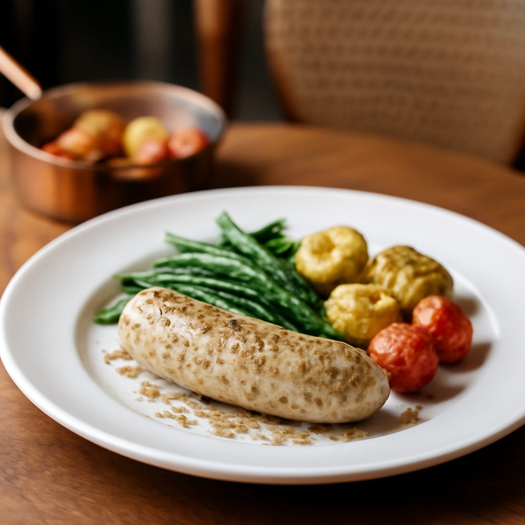 Salsiccia di Pesce alla Francese
