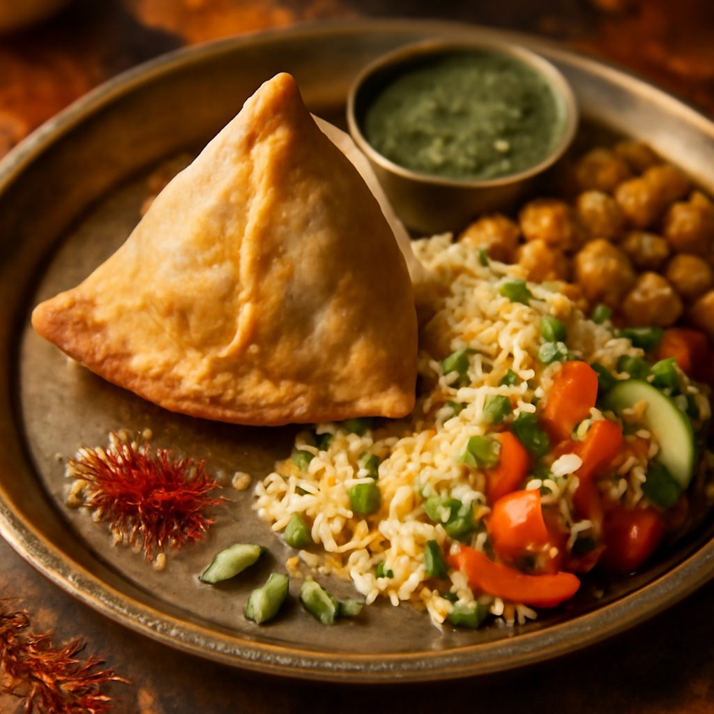 Samosa di Verdure con Ripieno