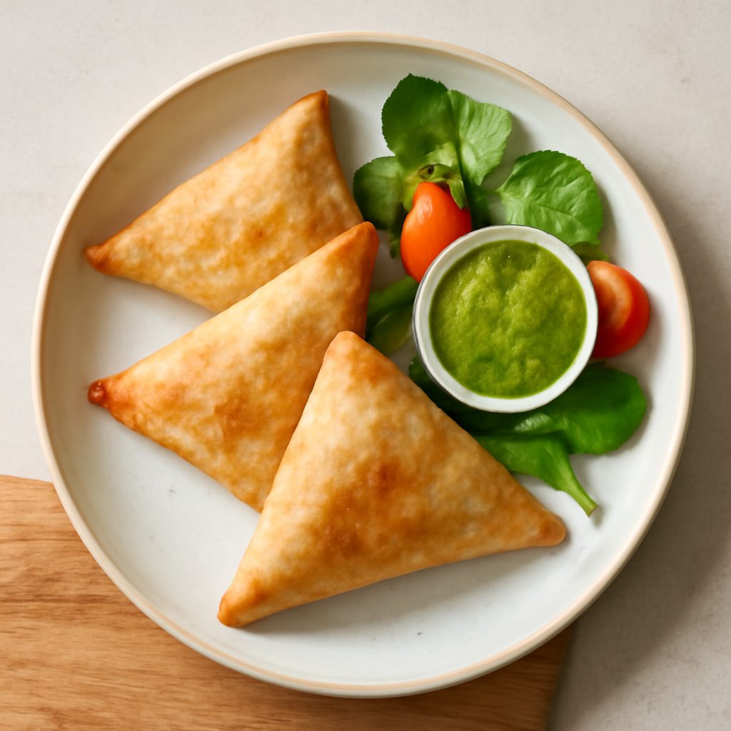 Samosas con Carne e Verdure Low Carb