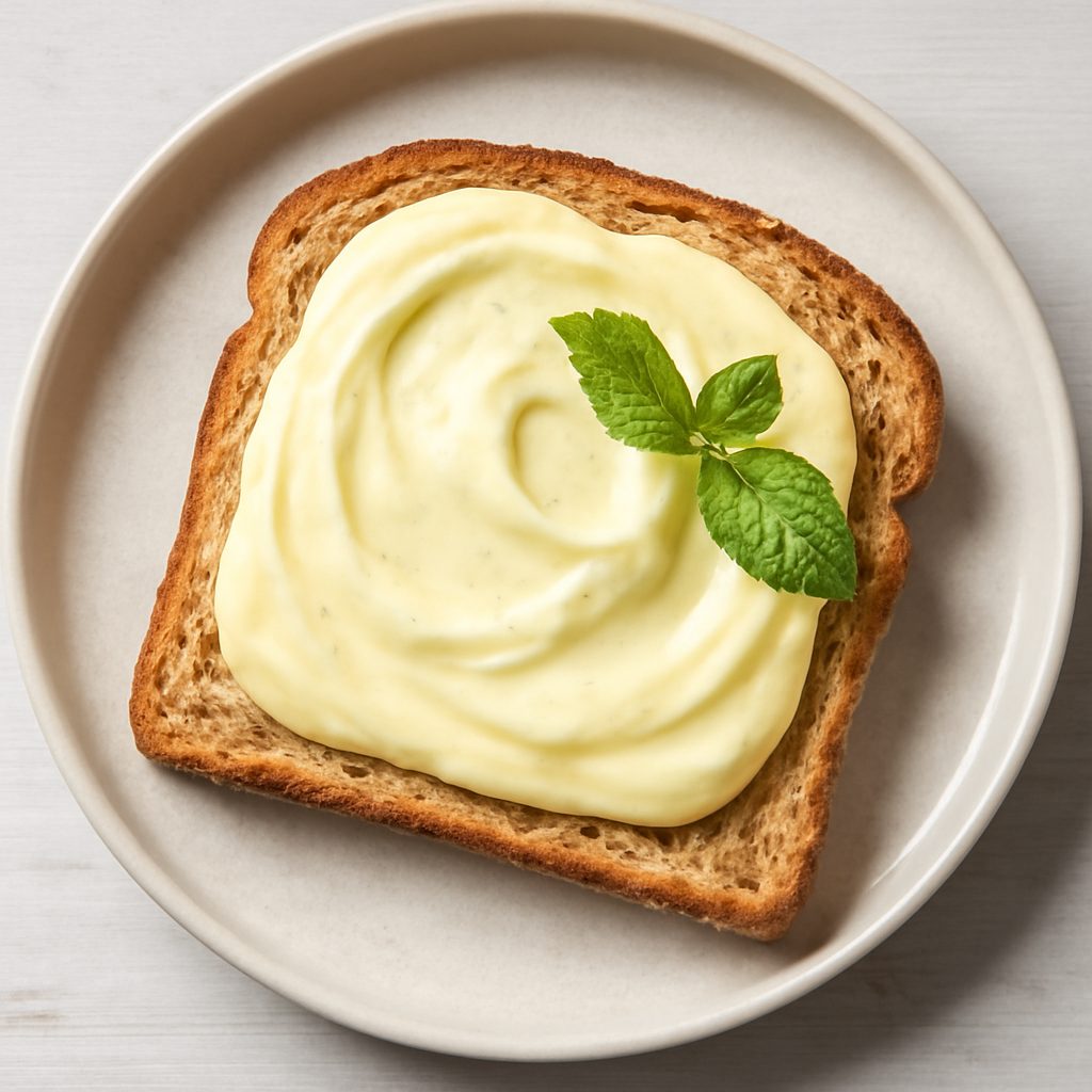 Sandwich con crema alla vaniglia low-carb proteico