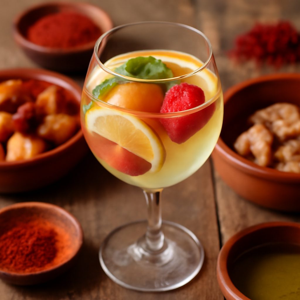 Sangria Bianca Proteica Low-Carb