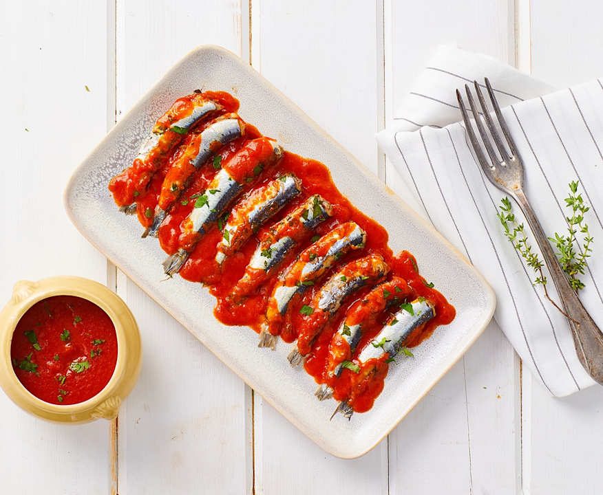 Sarde al sugo di pomodoro Low Fat