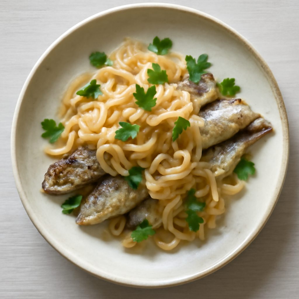 Sarde in saor proteico low-carb
