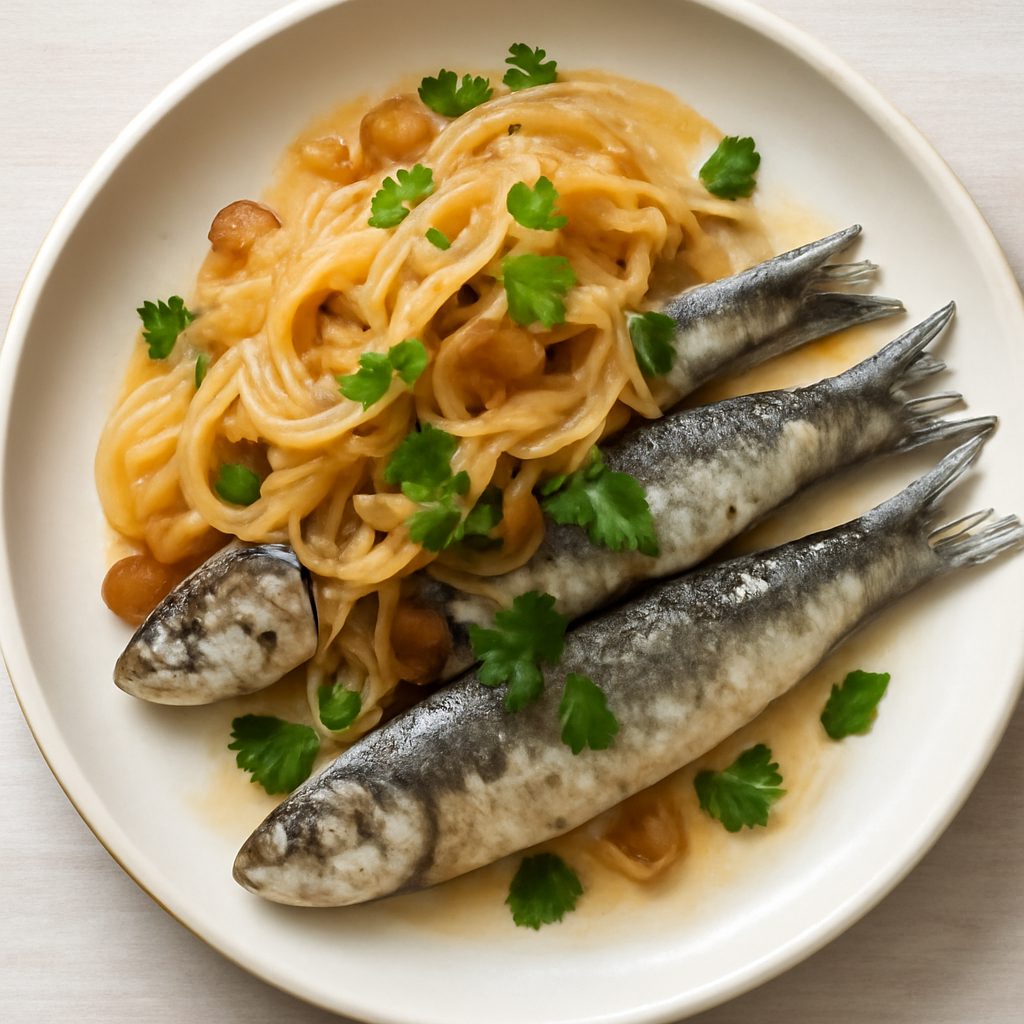Sarde in Saor Proteico Low-Carb