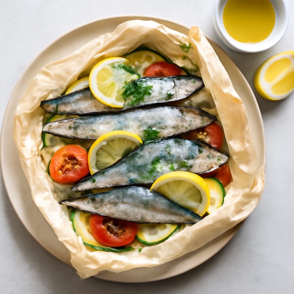 Sardine al cartoccio proteico low-carb