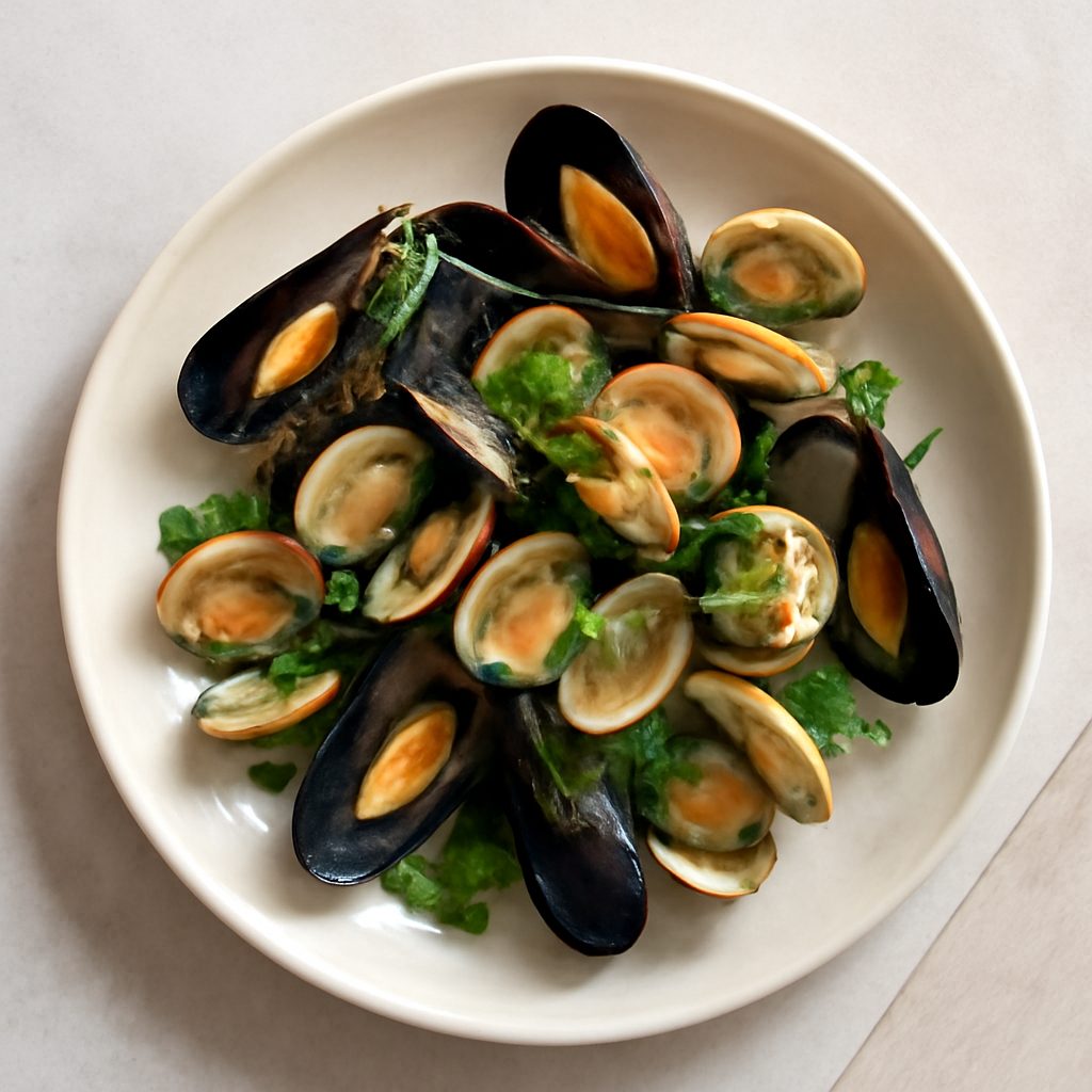 Sautè di cozze e vongole low-carb proteico