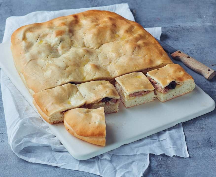 Scacciata con salsiccia e patate Protein