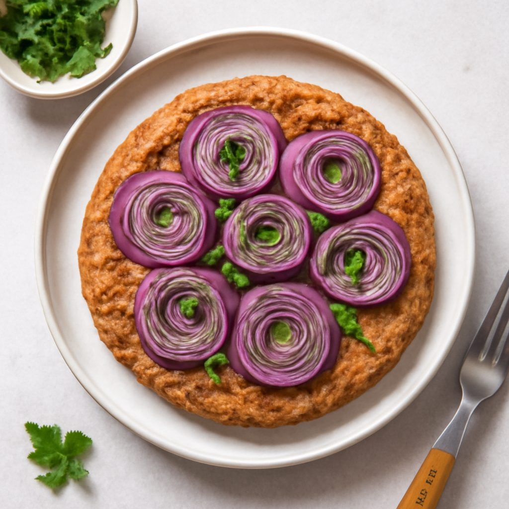 Schiacciata di farro alla cipolla di Tropea - Versione Proteica Low-Carb