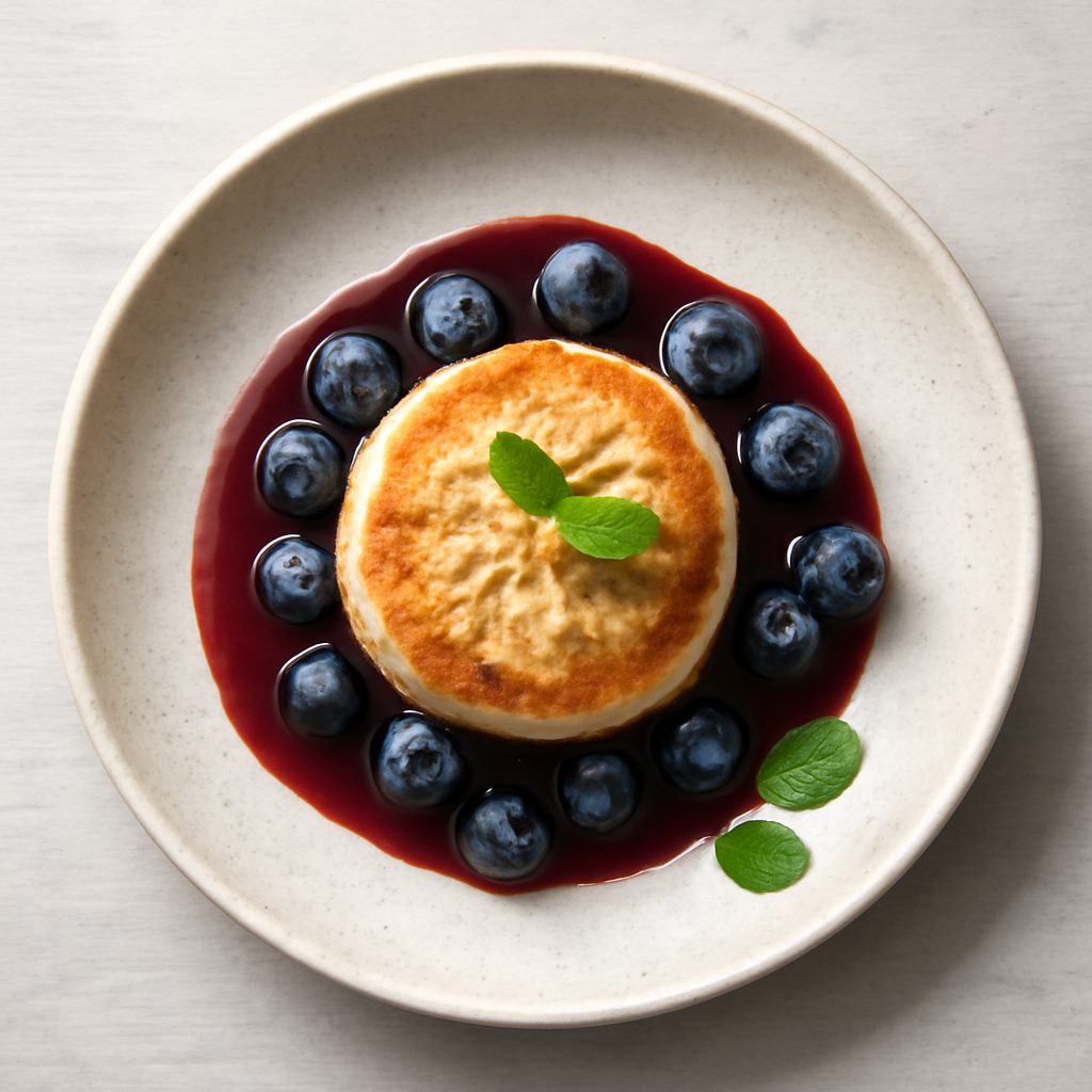 Sciroppo di mirtilli proteico low-carb