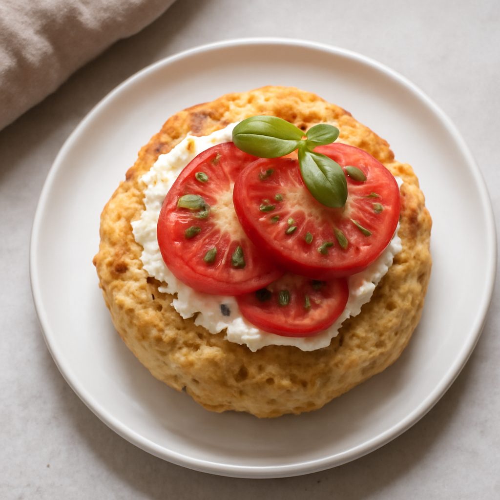 Scone con Crema Greco e Frutti di Bosco