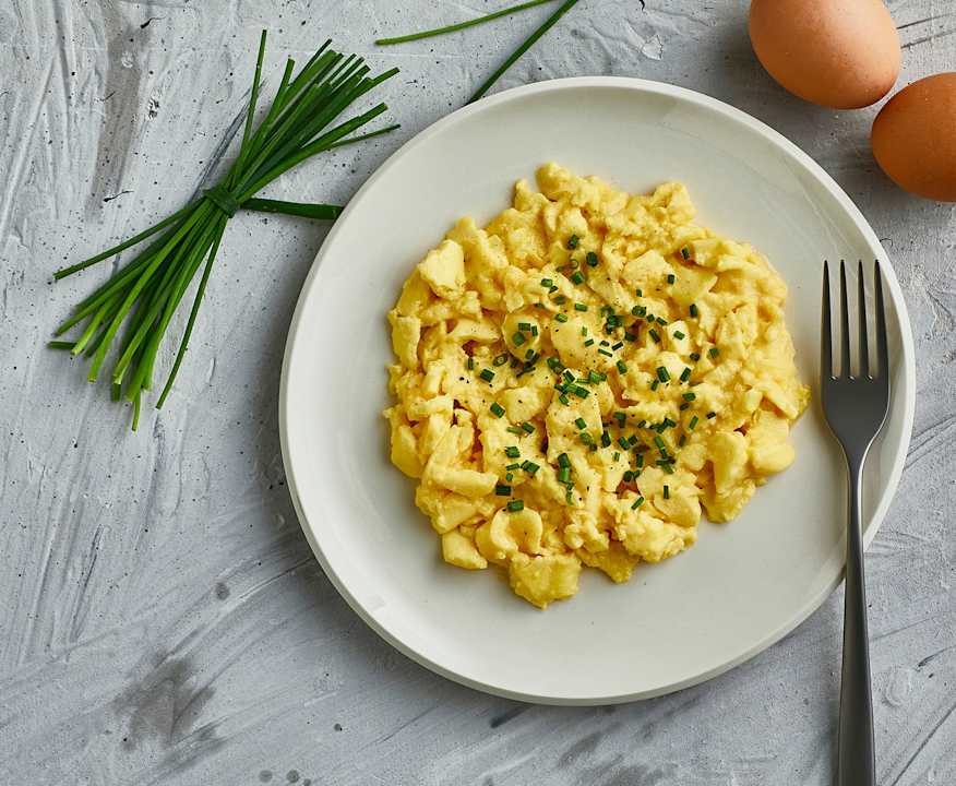 Scrambled eggs sottovuoto Protein