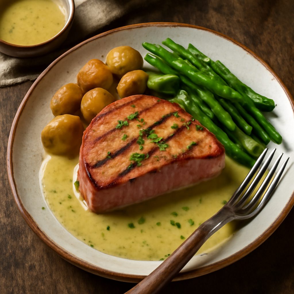Tonno Scottato con Salsa di Wasabi e Burro Protein