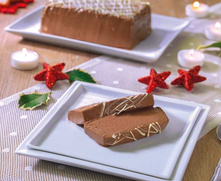 Semifreddo al cioccolato e Whisky Protein