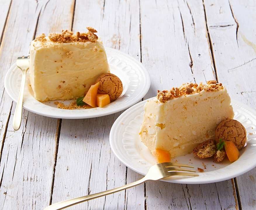 Semifreddo albicocche e amaretti Low Fat