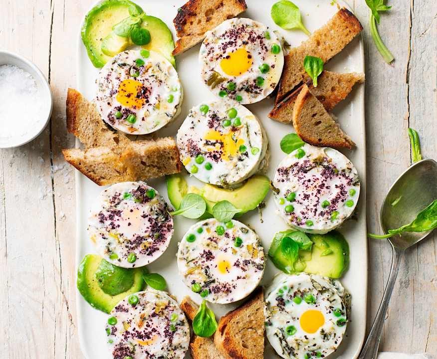 Semisfere di uova e verdure Protein