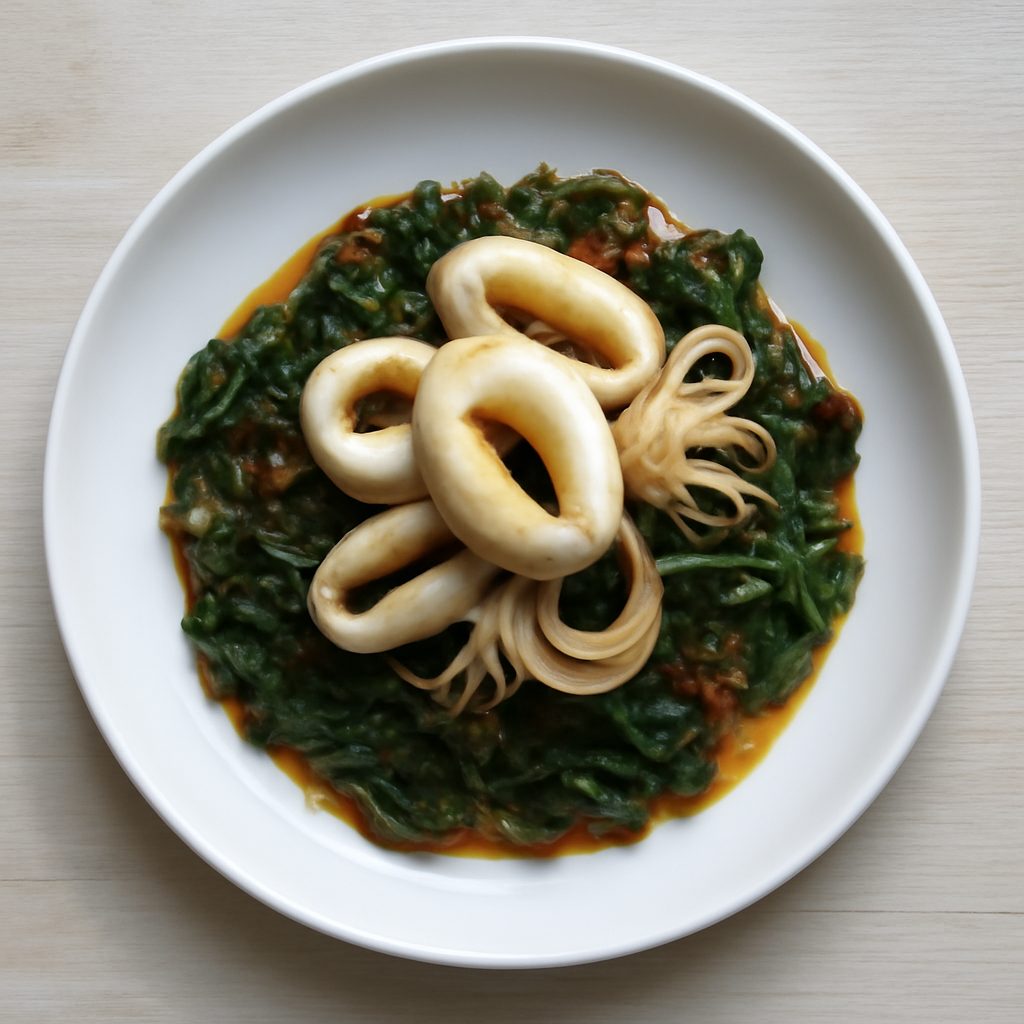 Seppie in zimino proteico low-carb
