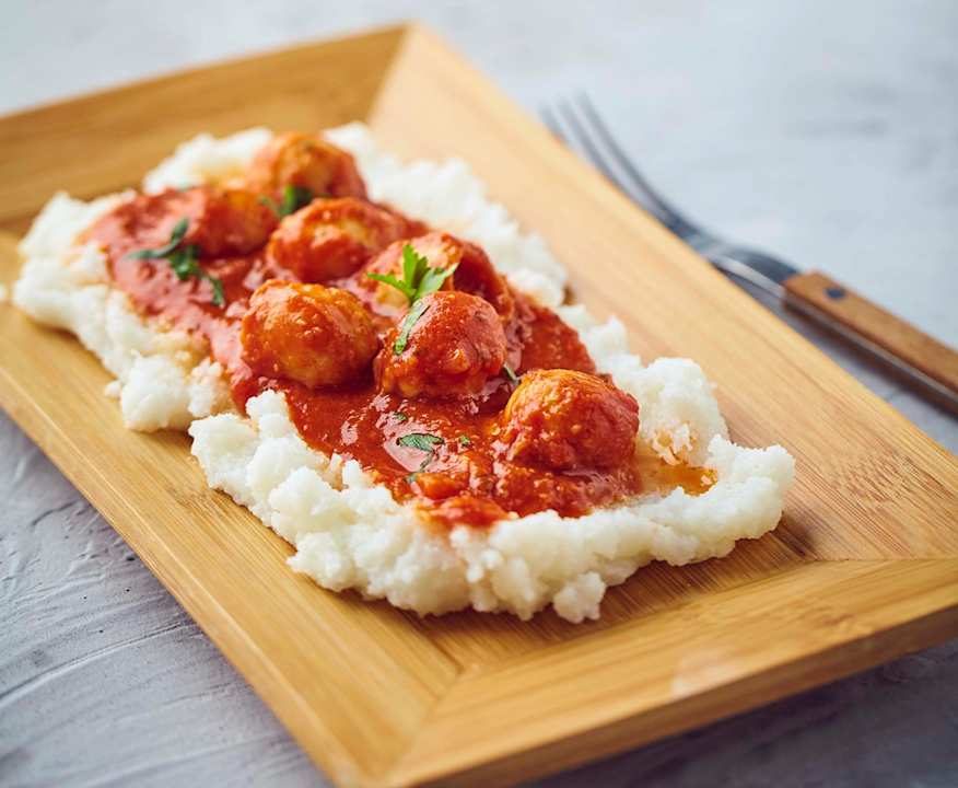 Seppie ripiene a Cottura Lenta con polenta bianca Low Fat