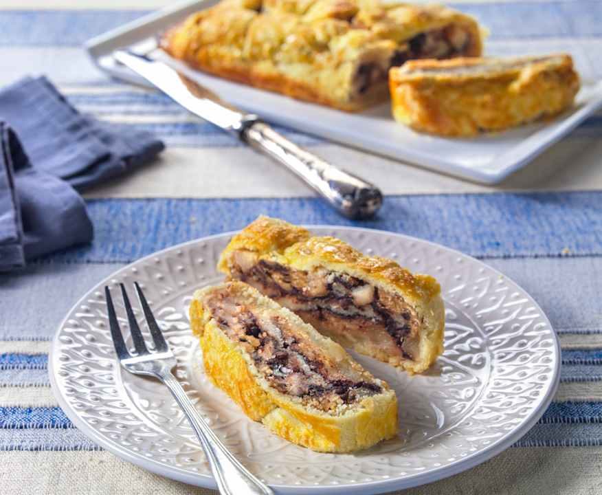 Sfogliata di pere e cioccolato Low Fat