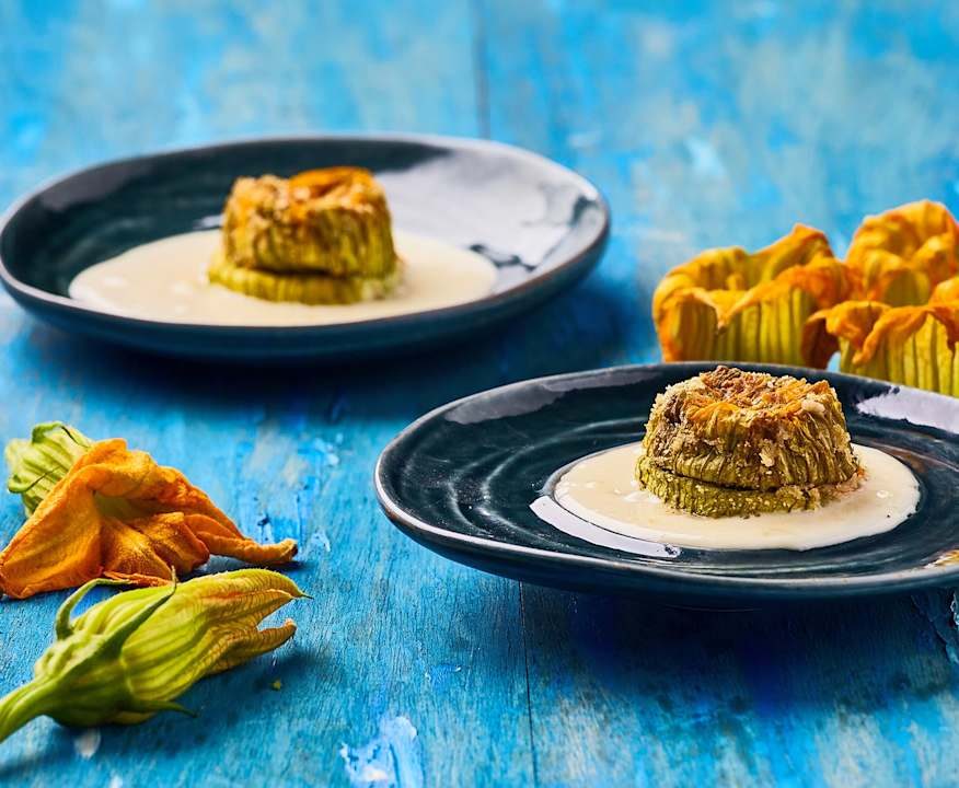 Sformatini di fiori di zucca Protein