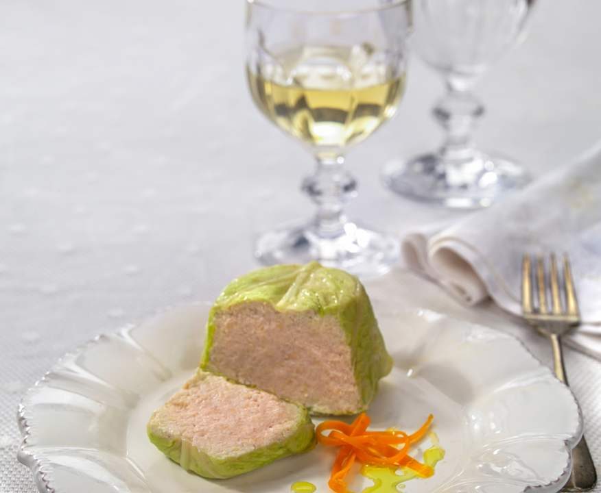 Sformatini di verza e mortadella Protein