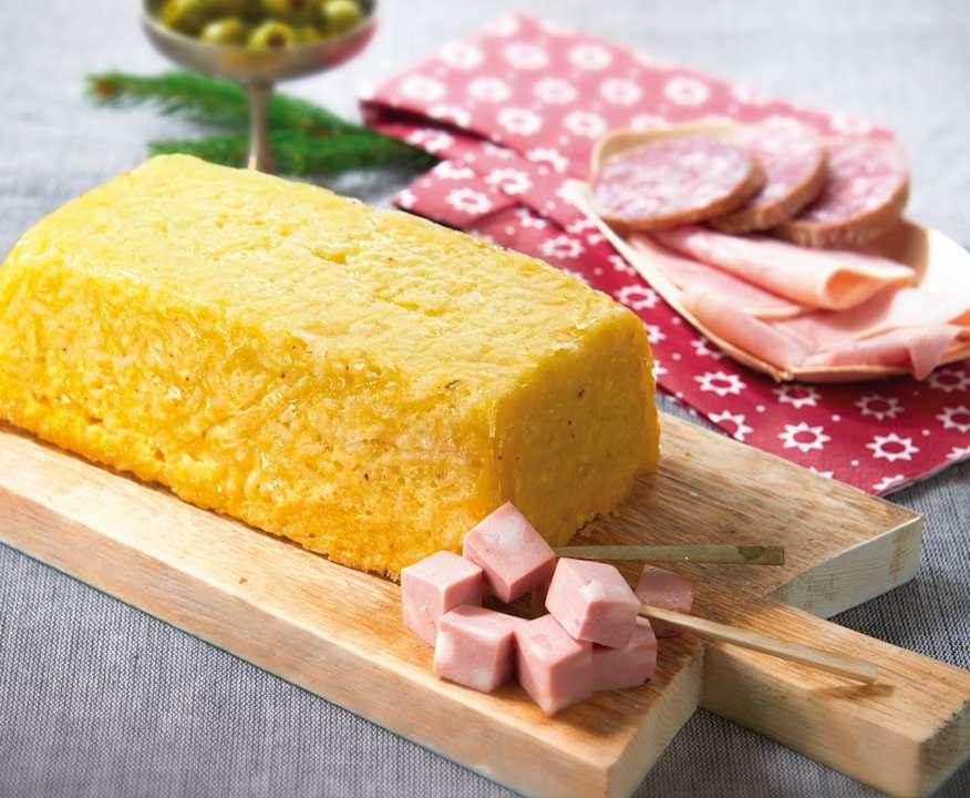 Sformato di riso con brie e cotto Low Fat