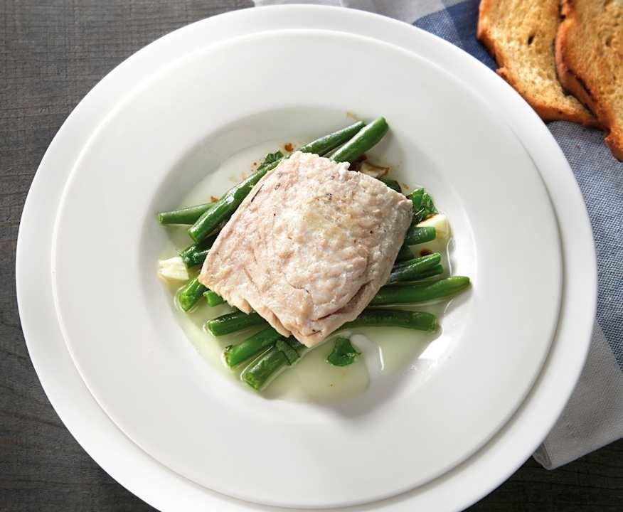 Sgombro al Varoma con contorno di fagiolini Protein