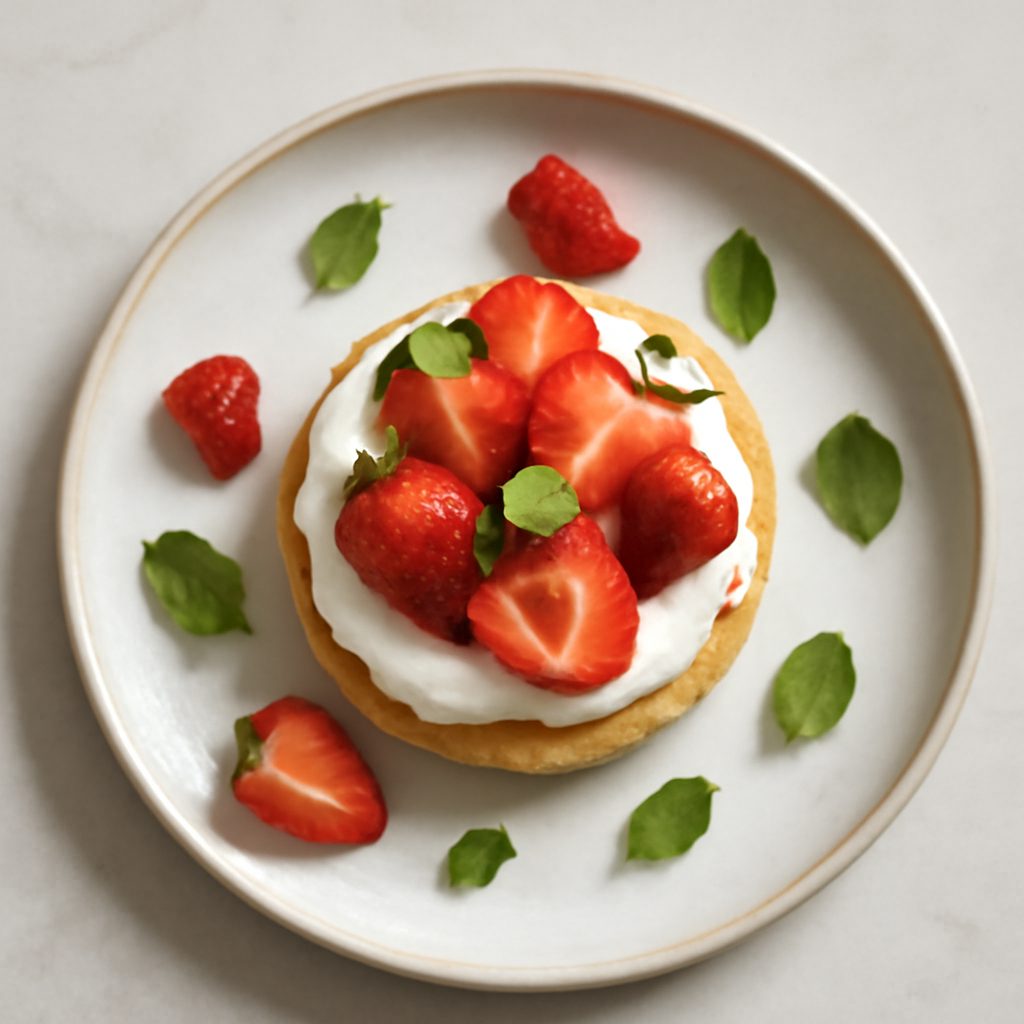 Shortcake canadese proteico alle fragole e yogurt greco