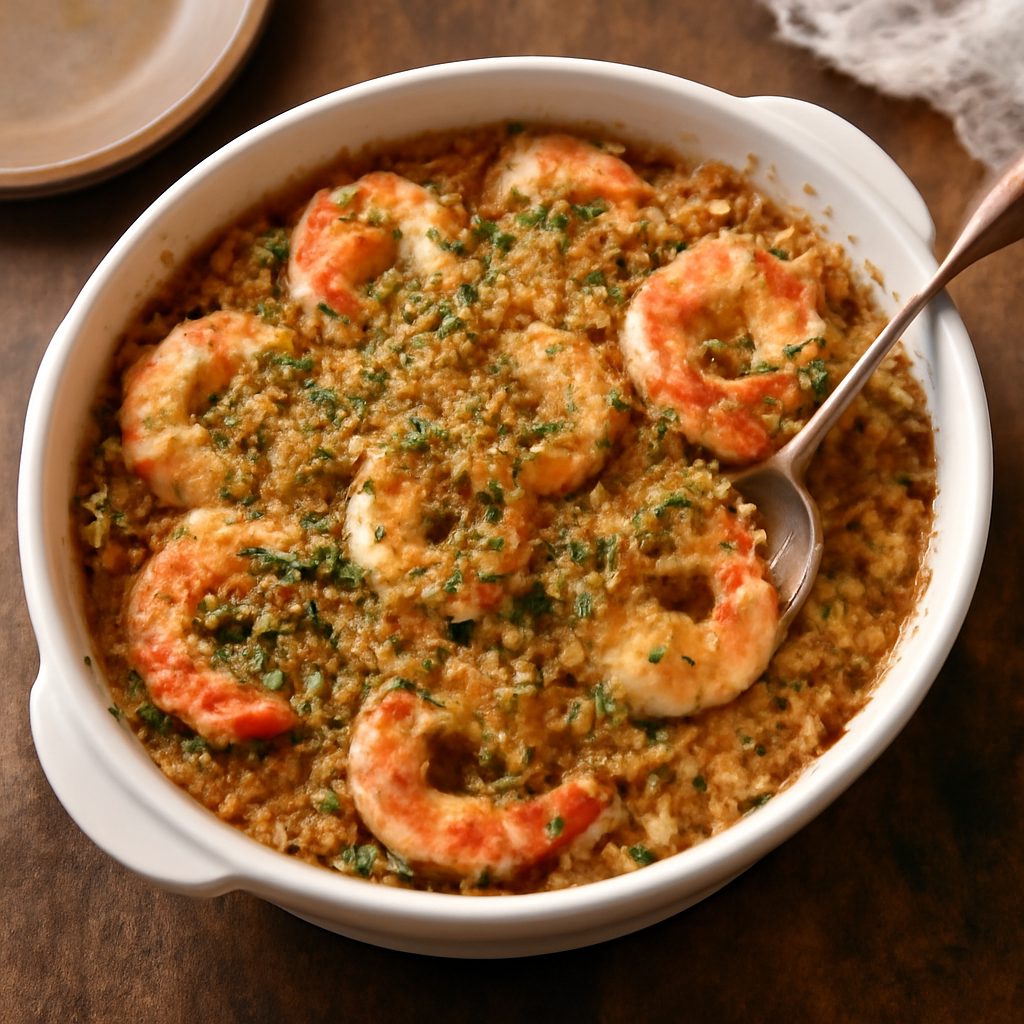 Gamberetti alla De Jonghe Low Fat