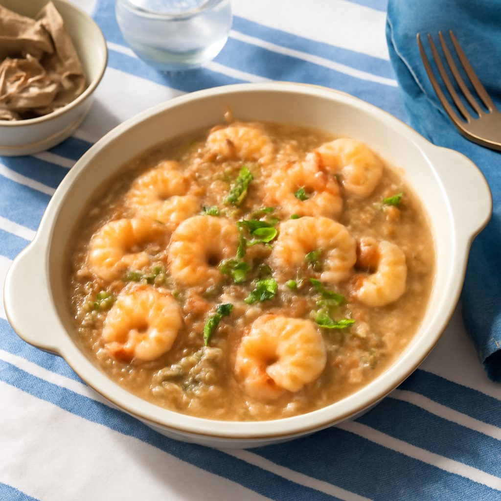 Gamberetti con Salsa di Aragosta