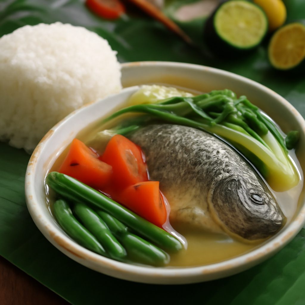 Sinigang di Tilapia - Brodo Acido Filippino