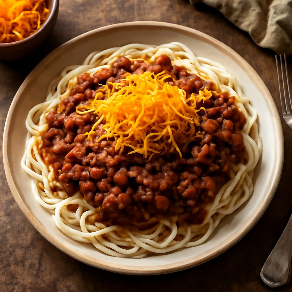 Chili di Lenticchie nello Stile di Skyline
